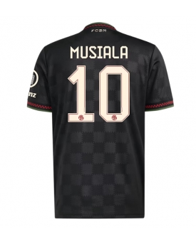 Bayern Munich Jamal Musiala #10 Maglia Gara Terza Repliche 2025-26 Maniche Corte